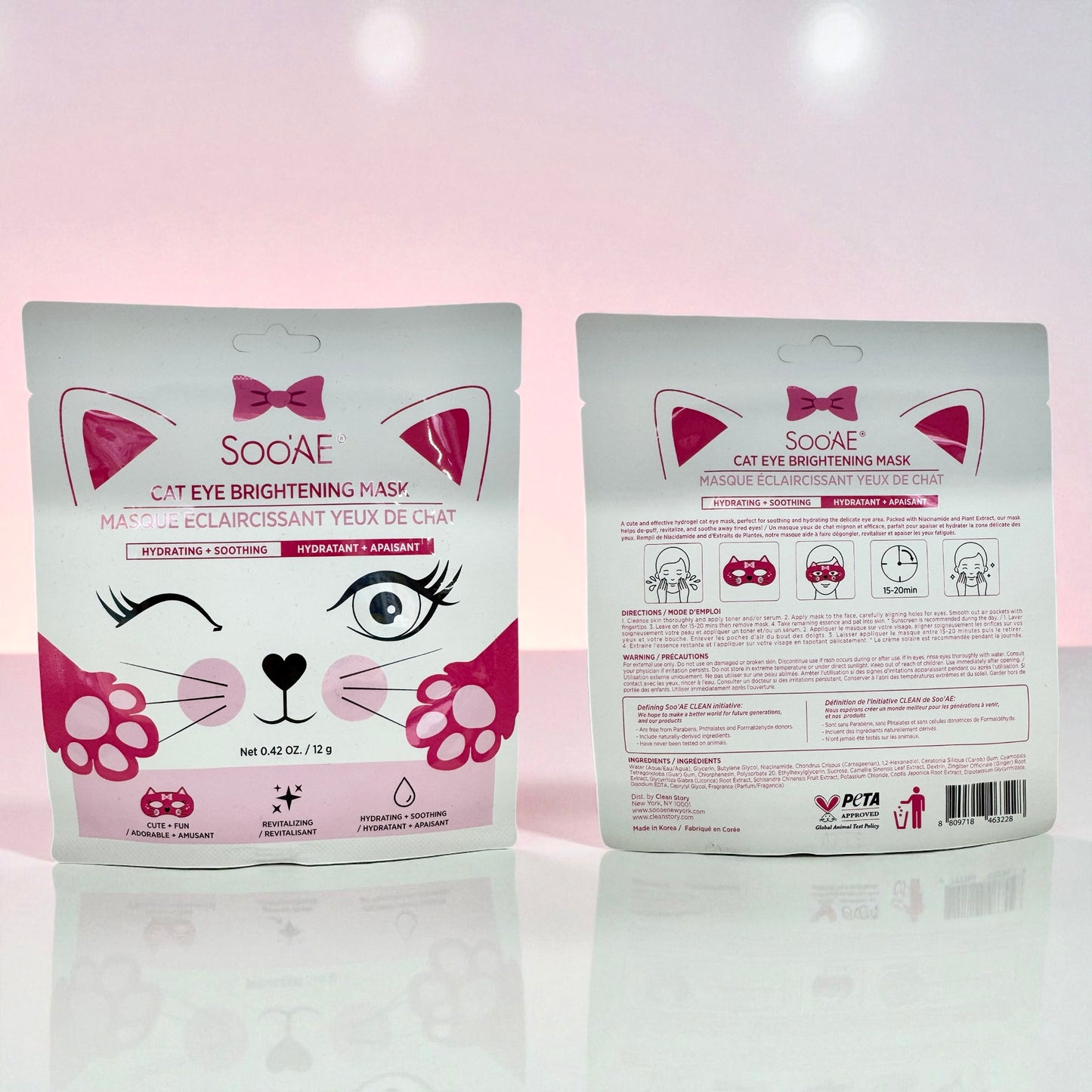 Máscara para os olhos - Gato