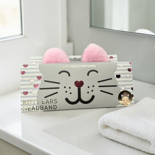 Tiara com orelhas de gatinho