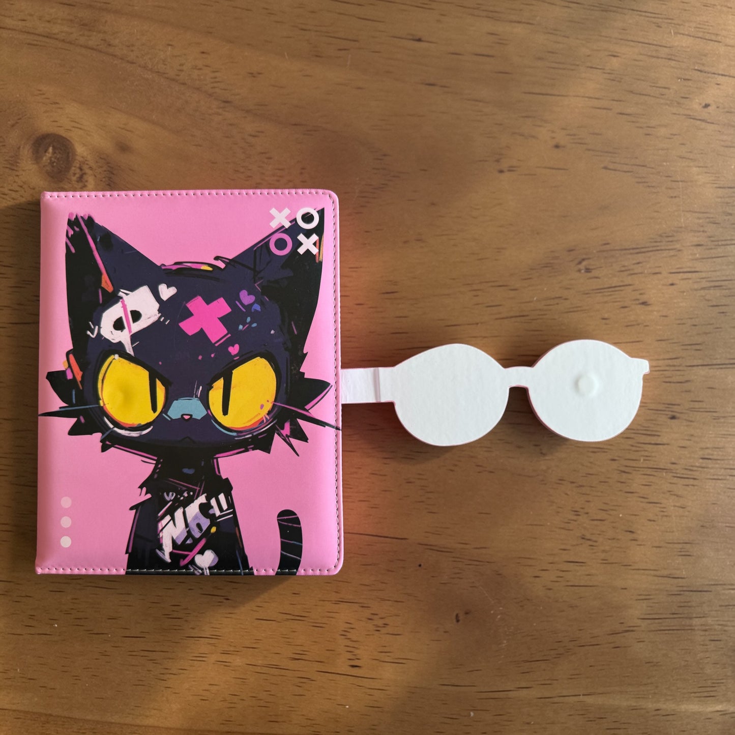 Caderno com fecho magnético