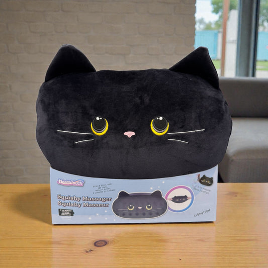 Massageador Macio - Gato Preto